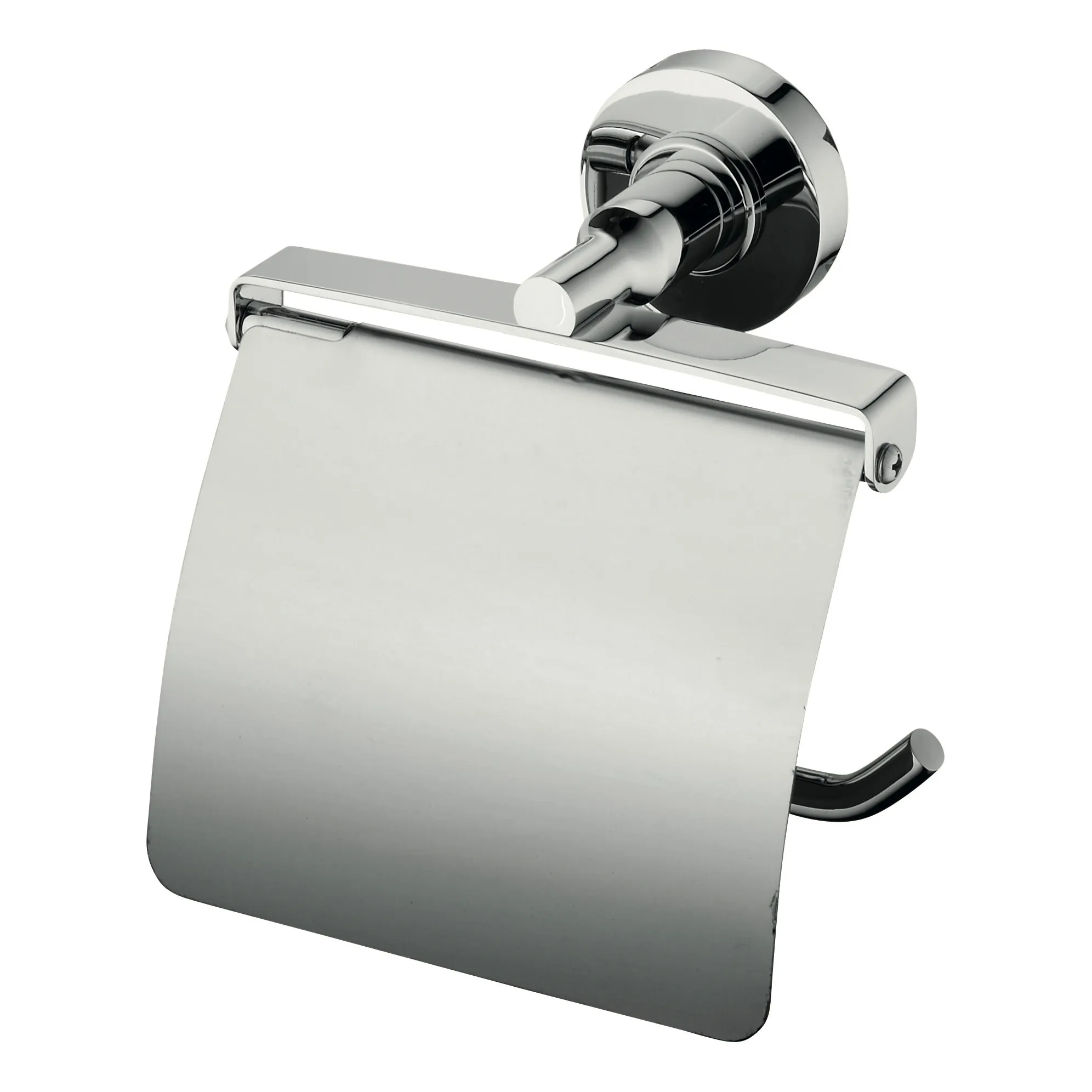 Papierrollenhalter IOM mit Deckel Chrom Papierrollenhalter IOM mit Deckel Chrom