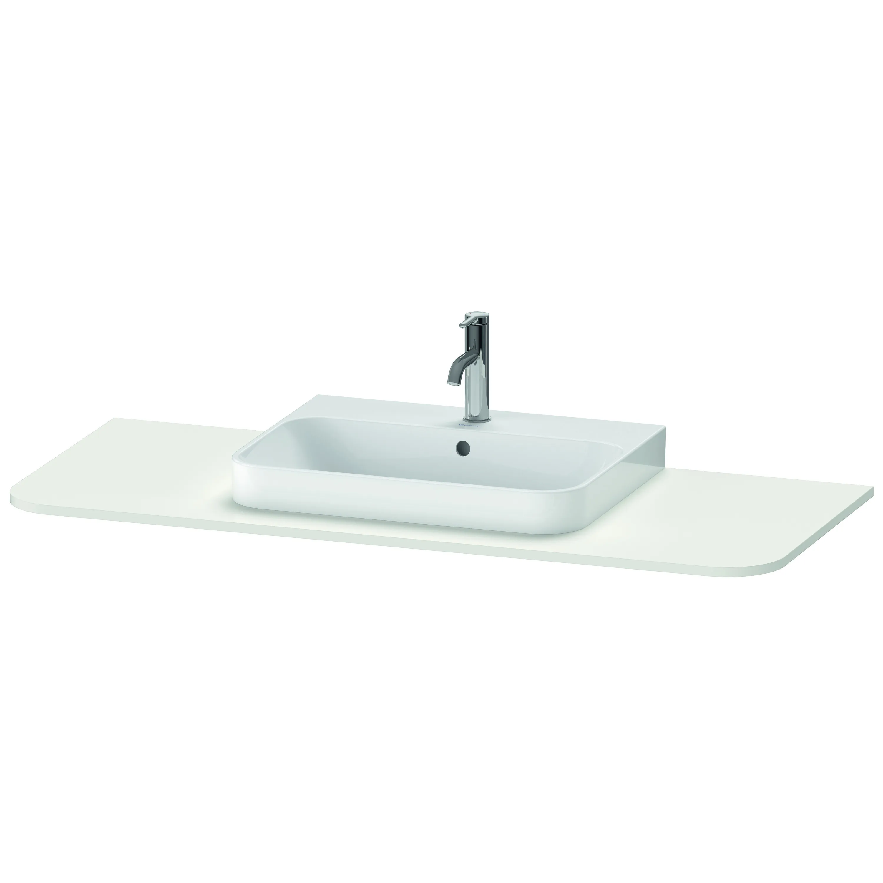 Duravit Konsole „Happy D.2 Plus“ in Nordic Weiß Seidenmatt Duravit Konsole „Happy D.2 Plus“ in Nordic Weiß Seidenmatt