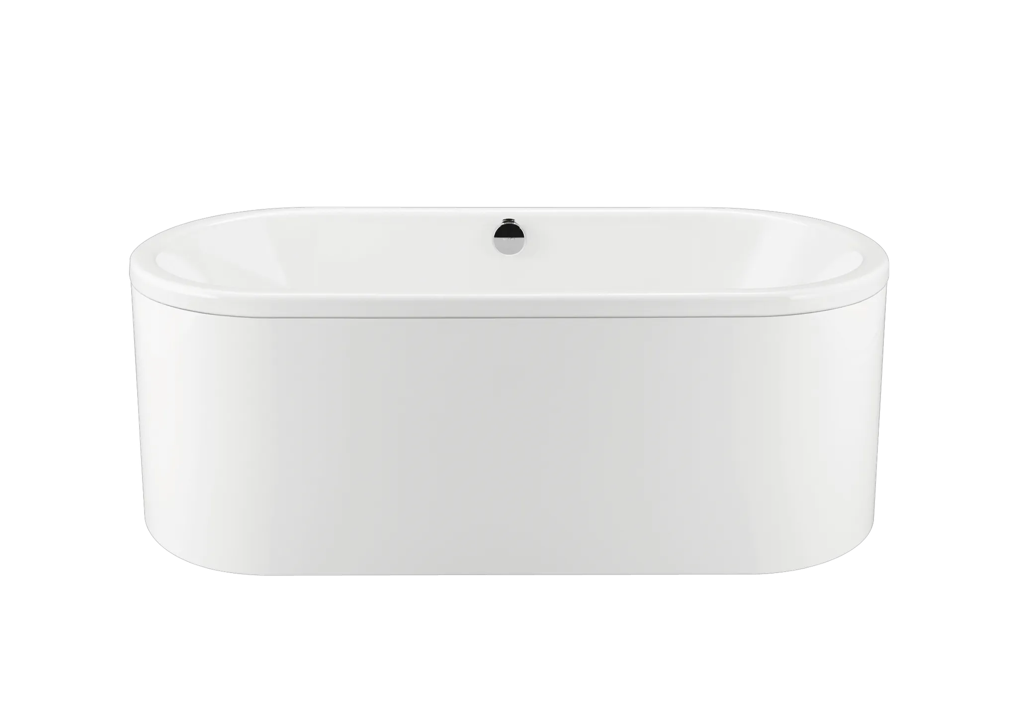 Kaldewei Badewanne „Classic Duo Oval“ freistehend oval 180 × 80 cm, ohne Grifflochbohrungen in schwarz