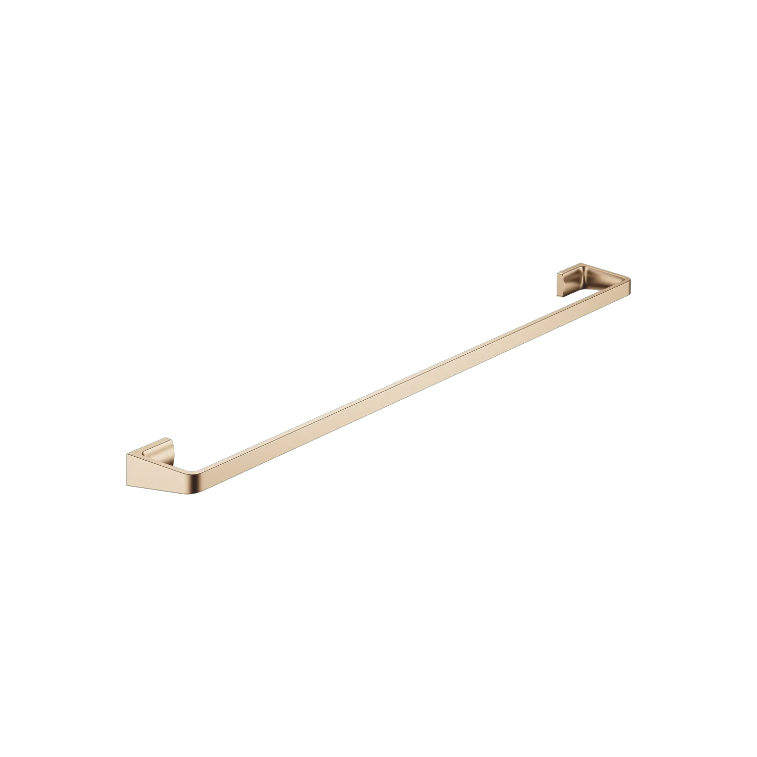 Dornbracht Badetuchhalter SERIENSPEZIFISCH Light Gold gebürstet PVD, 758 mm x 800 mm, Höhe 35 mm, Ausladung 89 mm