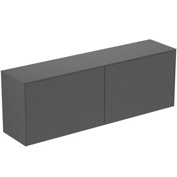 Ideal Standard Waschtischunterschrank Conca, 2 Auszüge, Anthrazit Ideal Standard Waschtischunterschrank Conca, 2 Auszüge, Anthrazit