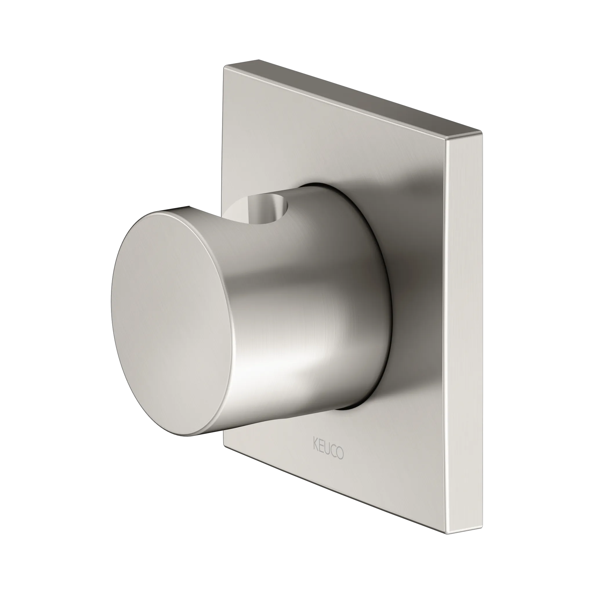 IXMO 59591050002 Wandbrausehalter eckig Nickel gebürstet