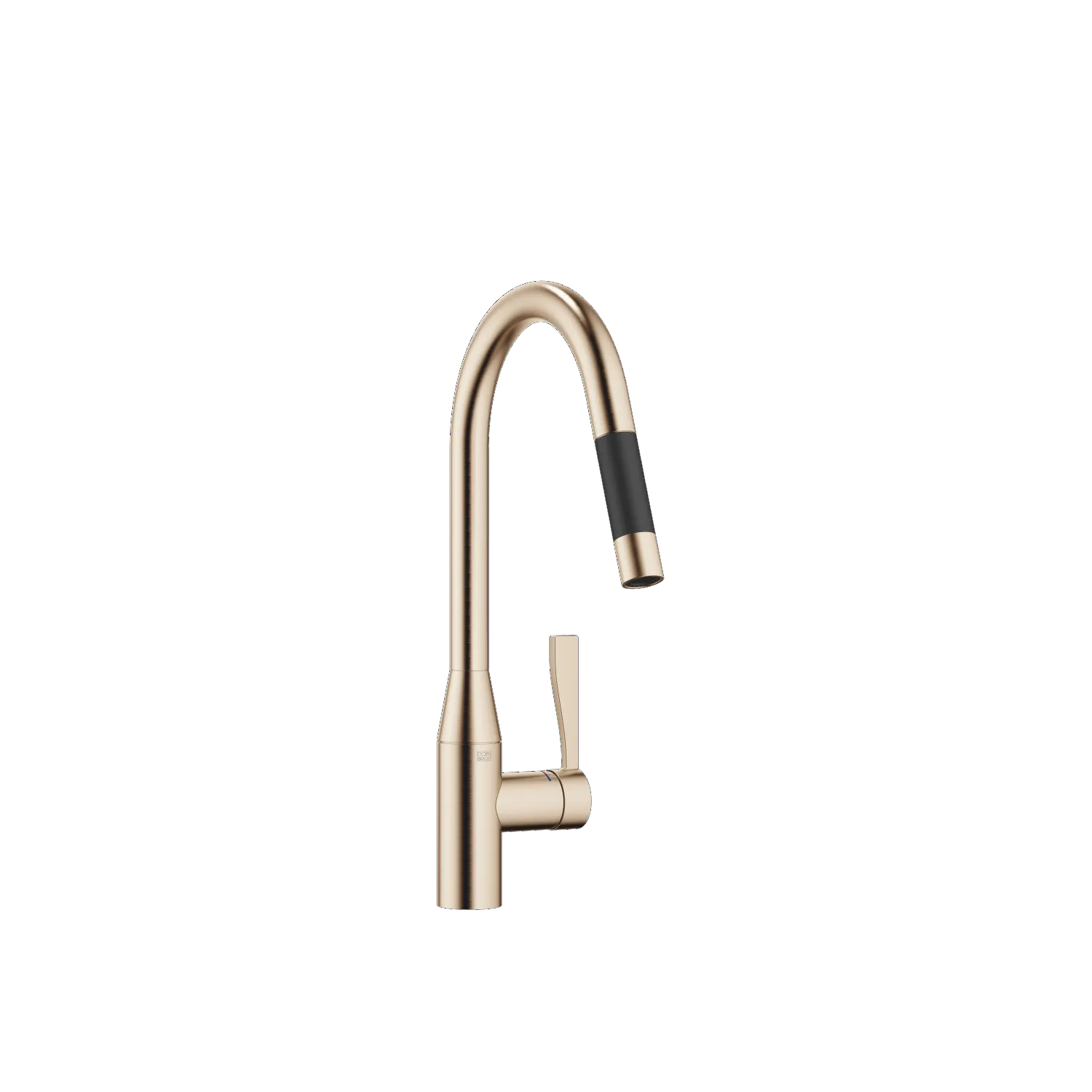 Dornbracht SYNC Einhebelmischer Pull-down mit Brausefunktion - Champagne gebürstet (22kt Gold)