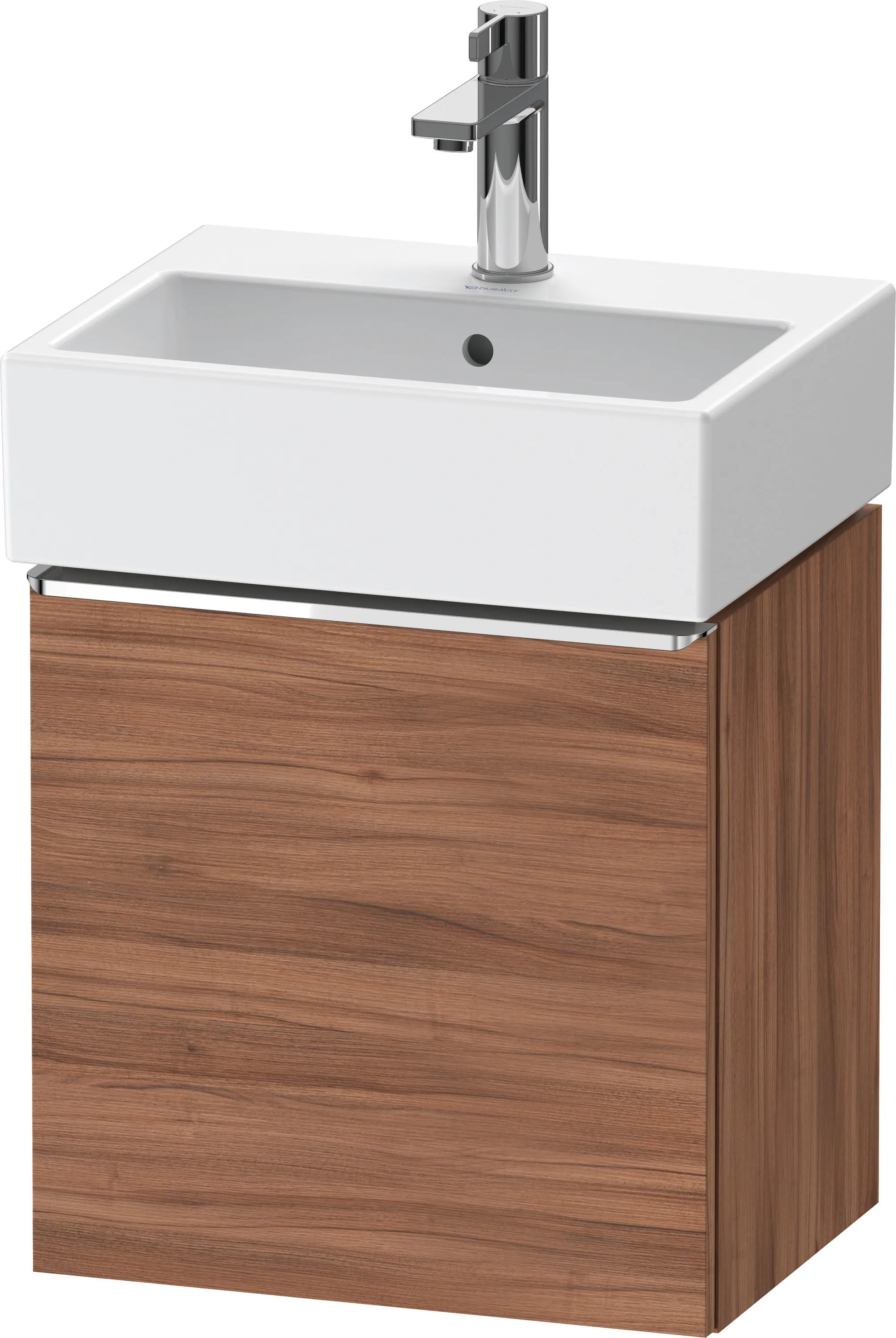 Duravit Waschtischunterschrank wandhängend „D-Neo“ 43,4 × 44 × 32,2 cm Nussbaum Natur