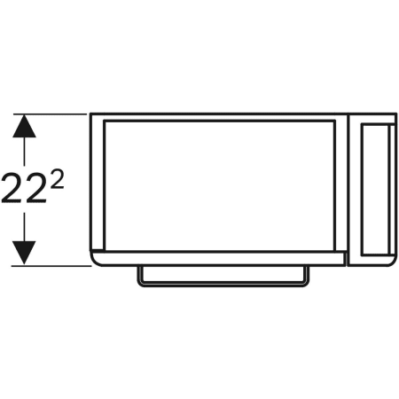 Geberit Waschtischunterschrank „Renova Comprimo“ Geberit Waschtischunterschrank „Renova Comprimo“