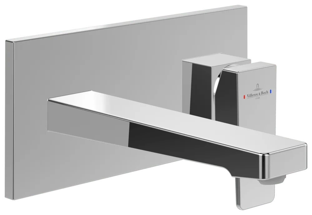 Villeroy & Boch Architectura Square Einhand Waschtisch Armatur TVW125003000, Chrom