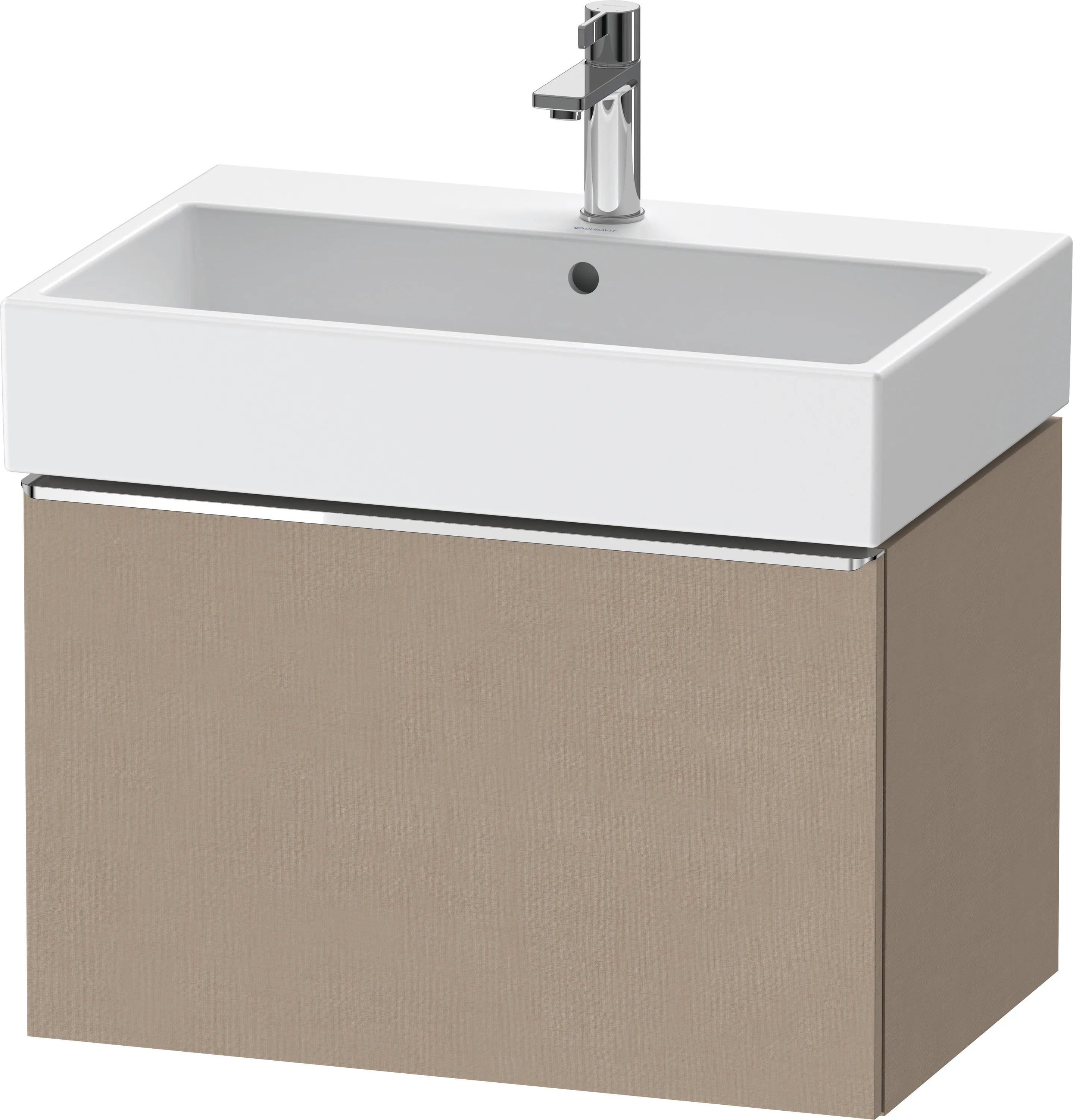 Duravit Waschtischunterschrank wandhängend „D-Neo“ 68,4 × 44 × 44,2 cm Leinen