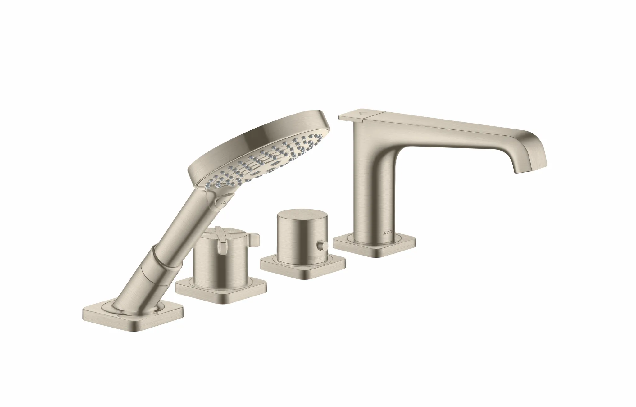 Hansgrohe AXOR Citterio E Mischer mit Thermostat, Brushed Nickel
