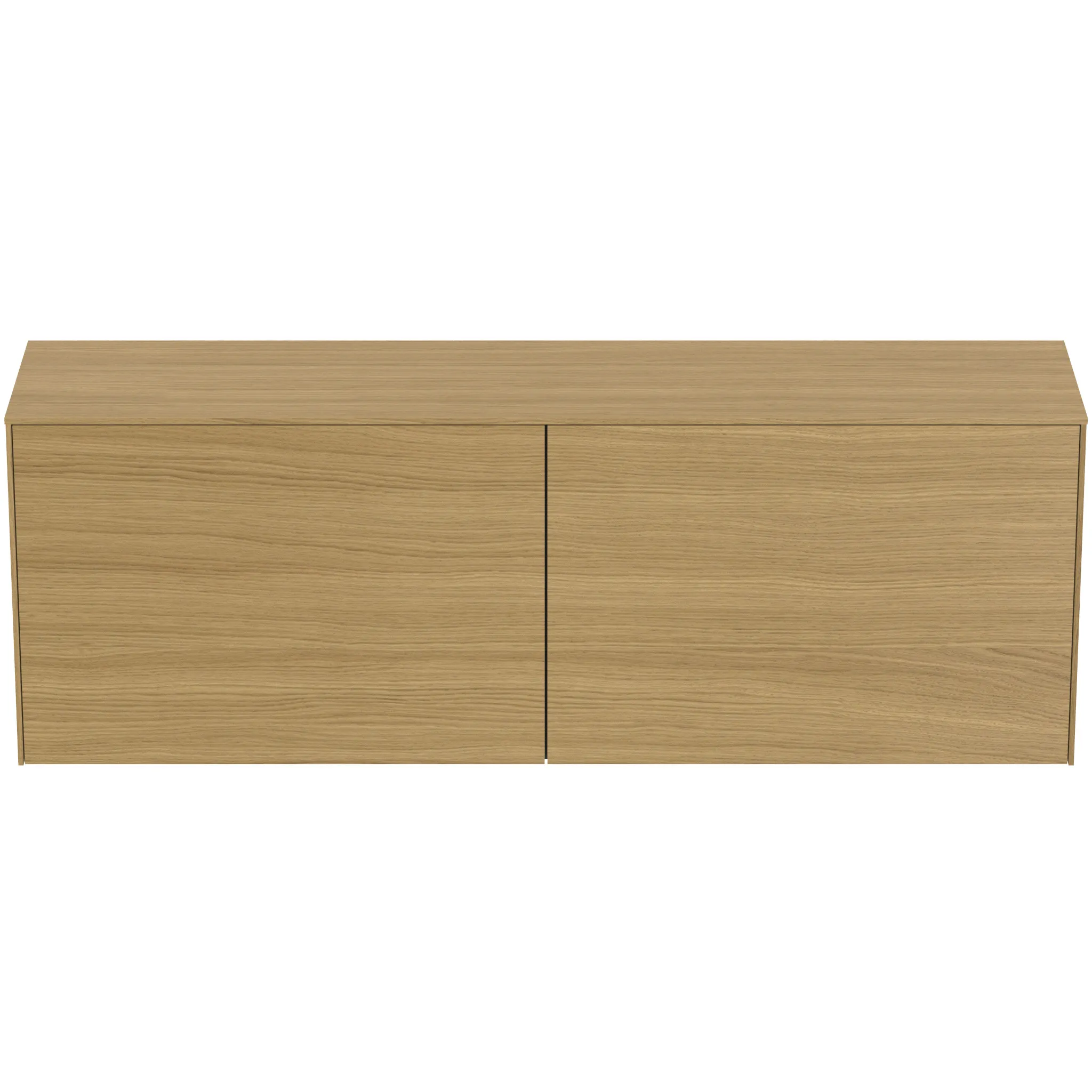 Ideal Standard Waschtischunterschrank „Conca“ 158,7 × 55 × 37,3 cm Eiche hell Furnier Ideal Standard Waschtischunterschrank „Conca“ 158,7 × 55 × 37,3 cm Eiche hell Furnier