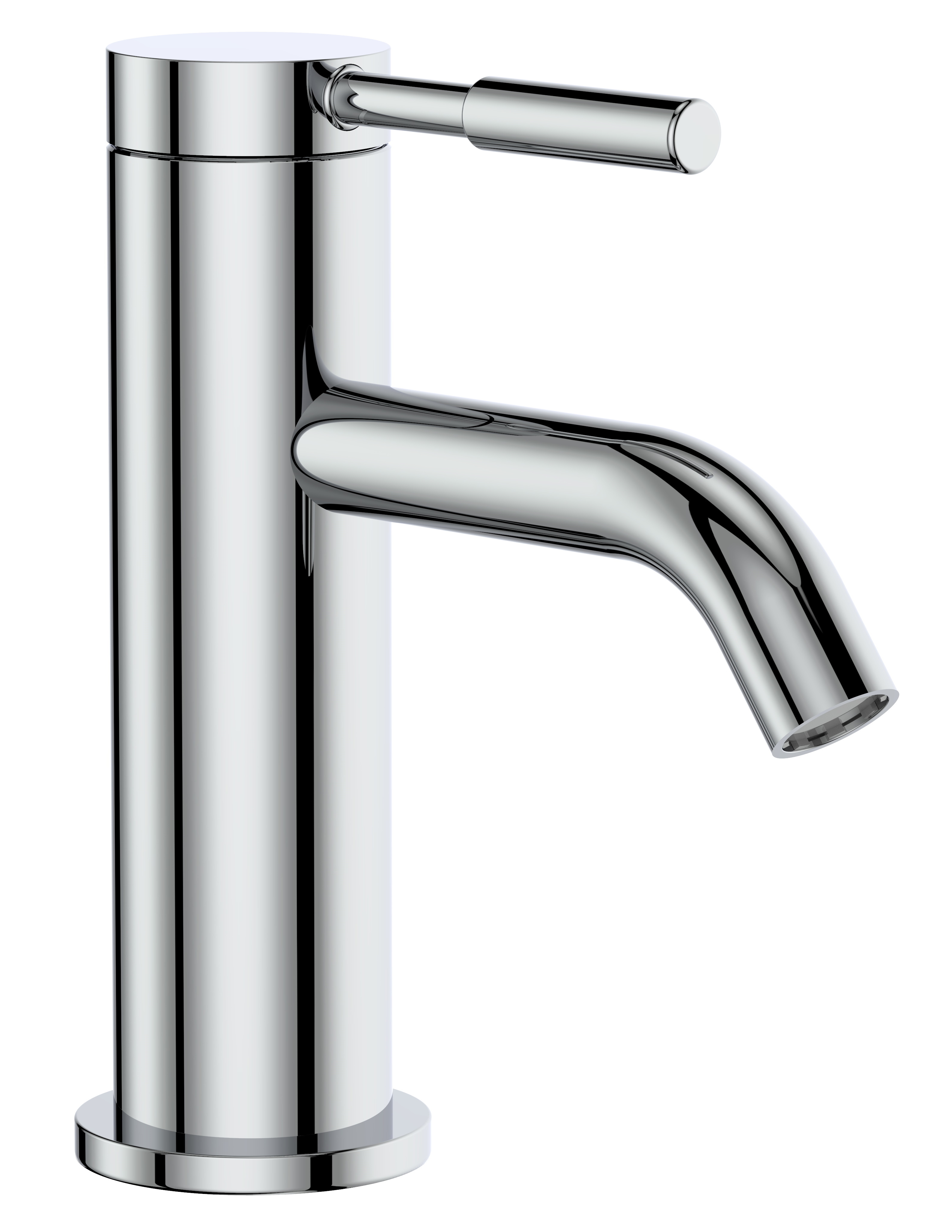 Waschtisch-Einhandbatterie AqvaDesign - rund - 1"1/4 Klick-Klack-Ablaufgarnitur - Kartusche mit keramischen Dichtscheiben - Heißwassersperre - Wassermengendurchflussregulierung - flexible Druckschläuche 3/8", DVGW W270 - chrom Waschtisch-Einhandbatterie AqvaDesign - rund - 1"1/4 Klick-Klack-Ablaufgarnitur - Kartusche mit keramischen Dichtscheiben - Heißwassersperre - Wassermengendurchflussregulierung - flexible Druckschläuche 3/8", DVGW W270 - chrom