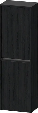 Duravit Halbhochschrank „Ketho.2“ 40 × 132 × 24 cm Eiche Schwarz