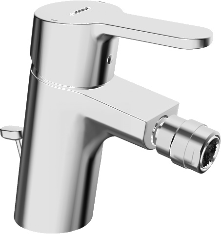 Einhebelmischer Bidetbatterie PRIMO 4943 Zugstangenablaufgarnitur Ausladung 107 mm DN15 Chrom Einhebelmischer Bidetbatterie PRIMO 4943 Zugstangenablaufgarnitur Ausladung 107 mm DN15 Chrom