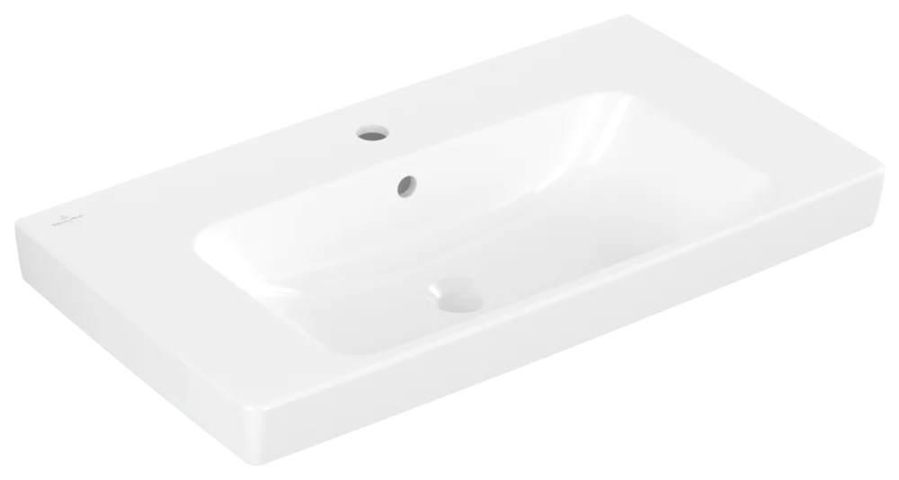 Villeroy & Boch Architectura Wandwaschbecken 4A8780 Weiße Alpin 800x445x170mm mit Überlauf