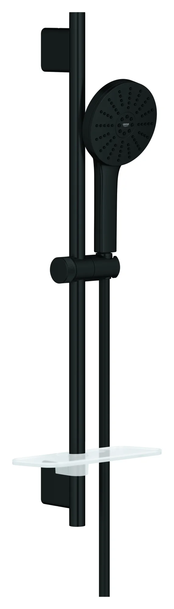 Gleitstangekombination „Euphoria 120“, Befestigung verdeckt in matt black