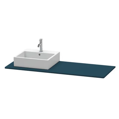 Duravit Konsole „XSquare“ in Nachtblau Seidenmatt Duravit Konsole „XSquare“ in Nachtblau Seidenmatt