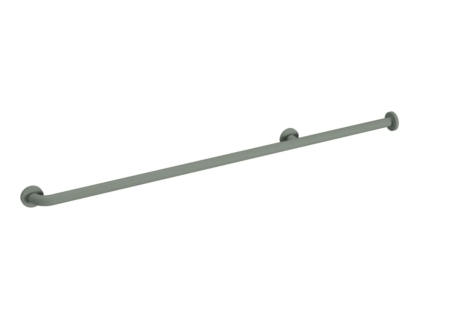 Haltegr.f.WC-Kabinen (USA), S801, matt, AM:52 ́ ́ reinweiß