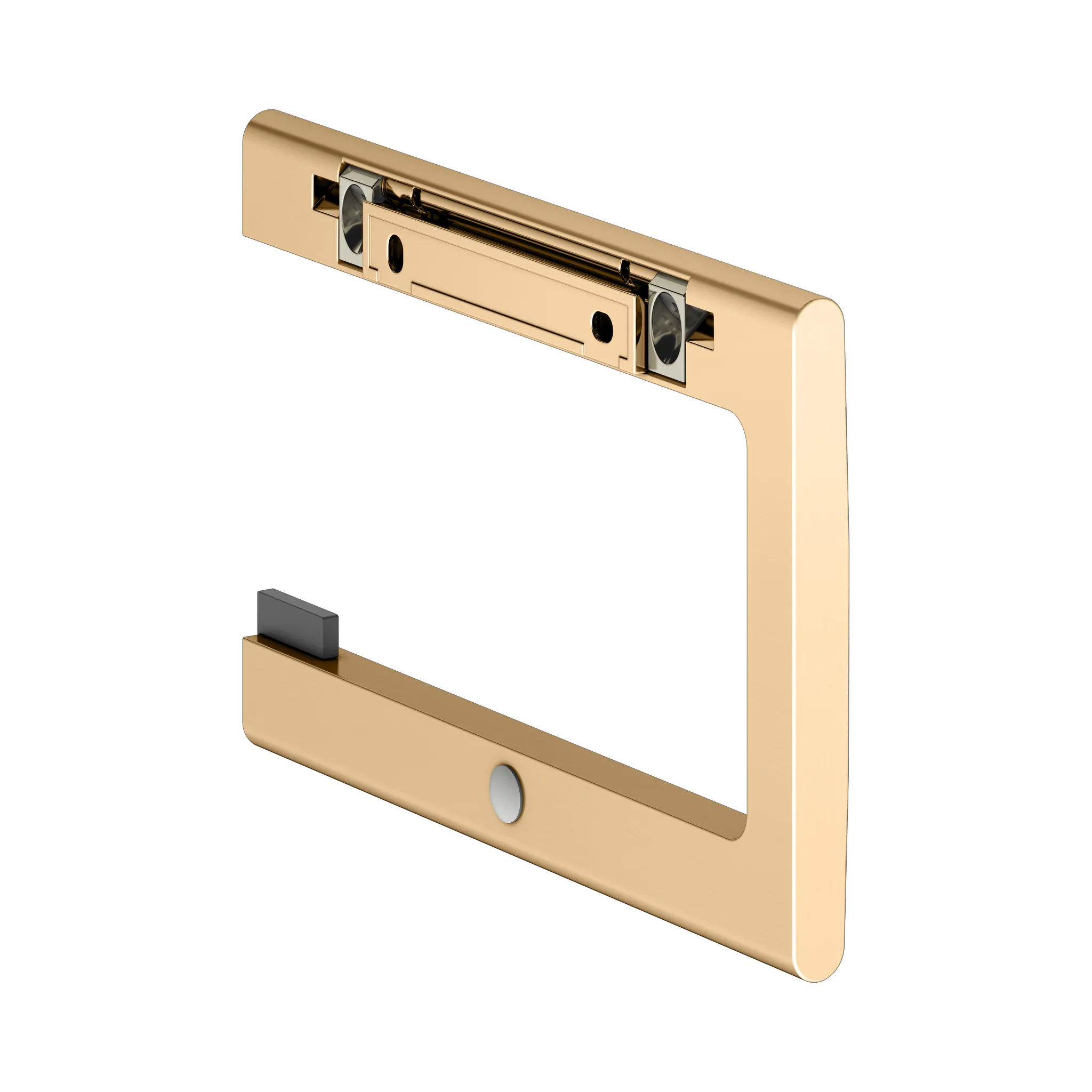 Edition 400 Toilettenpapierhalter Messing gebürstet Edition 400 Toilettenpapierhalter Messing gebürstet