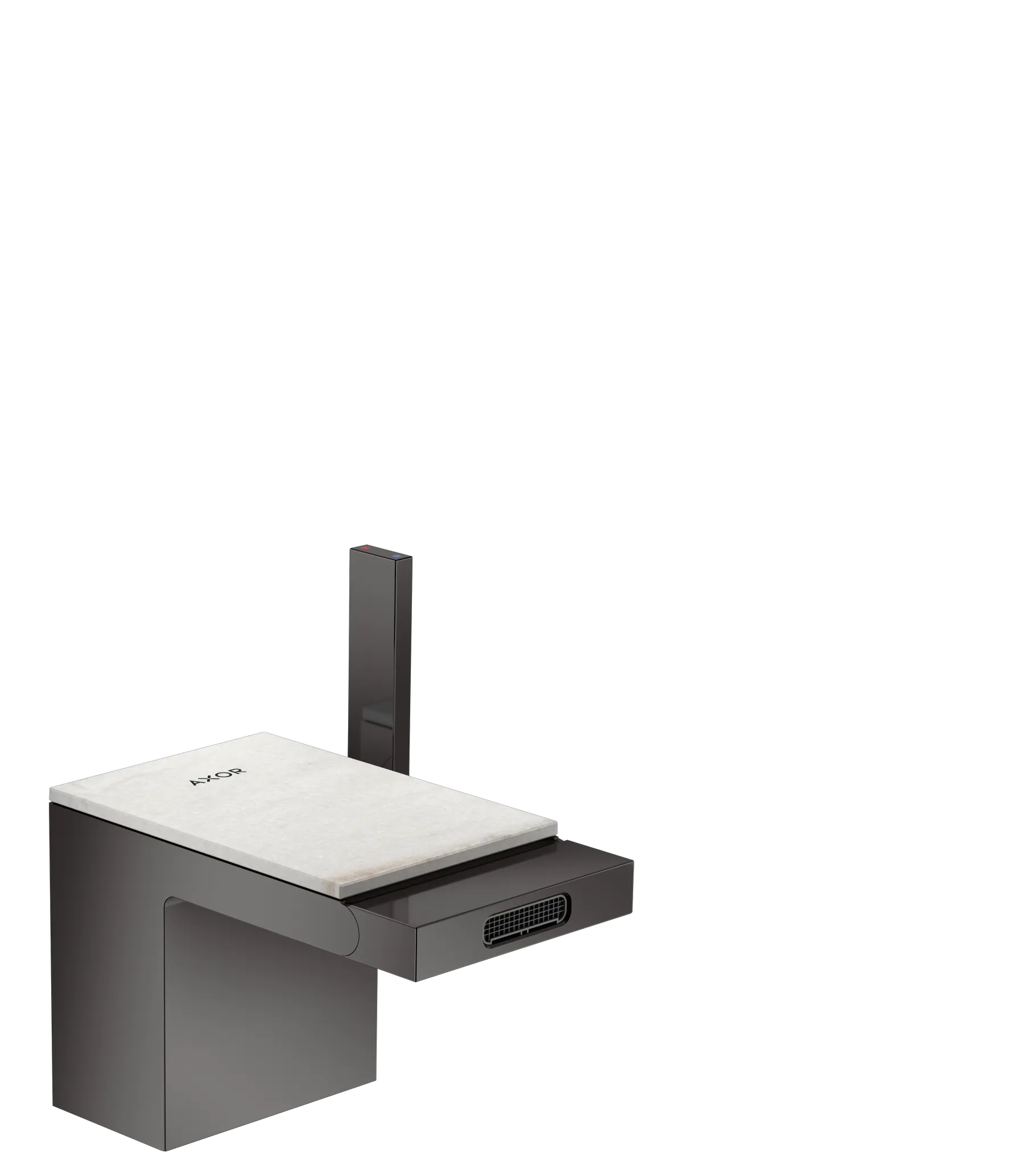 Hansgrohe AXOR MyEdition Mischer Platte 117 mm Marmor Lasa Covelano Vena Oro Hansgrohe AXOR MyEdition Mischer Platte 117 mm Marmor Lasa Covelano Vena Oro