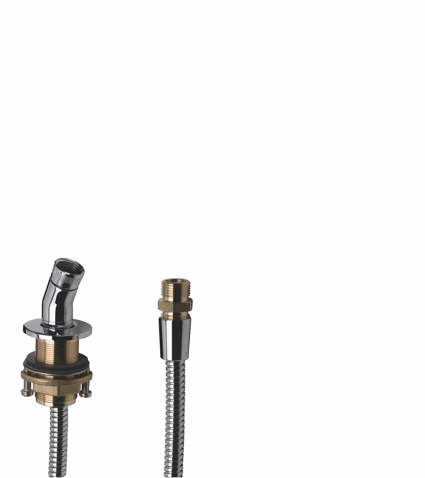 Hansgrohe Ansch/Halt ohne Porter/Halter, Brausehalter für Wannenrandmontage, Chrom Hansgrohe Ansch/Halt ohne Porter/Halter, Brausehalter für Wannenrandmontage, Chrom