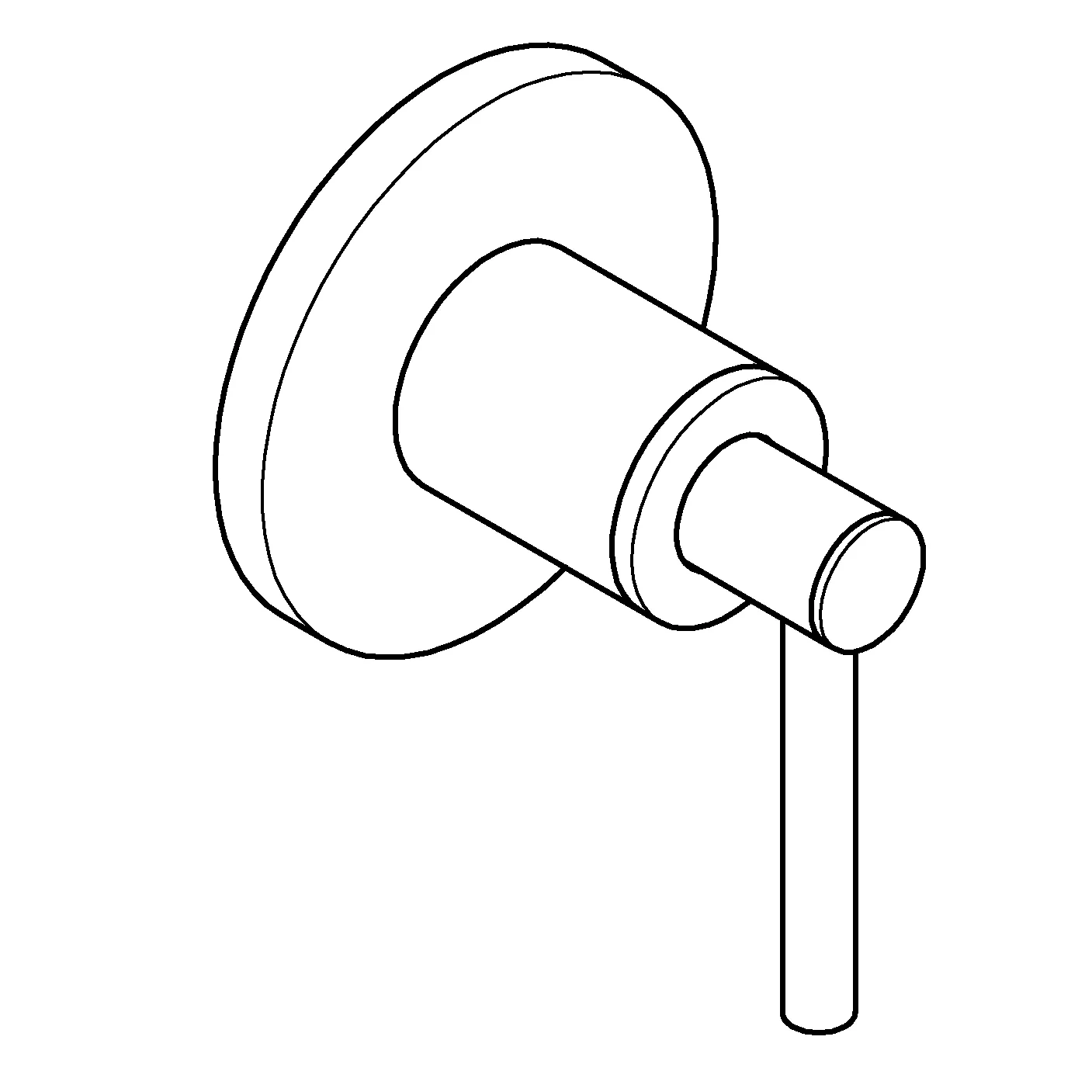 Grohe Atrio UP-Ventil Oberbau warm sunset Grohe Atrio UP-Ventil Oberbau warm sunset