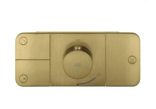 Hansgrohe AXOR One Thermostatmodul Unterputz, Chrom, 3 Verbraucher mit Eco-Funktion, max. Durchflussmenge 30 l/min bei 3 bar, inkl. Handbrause, Raindance und Seitenbrause