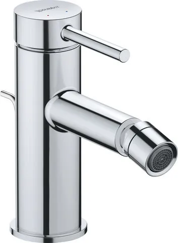 Duravit Einhand-Bidetarmatur „Circle“ Ausladung 128 mm in Chrom Duravit Einhand-Bidetarmatur „Circle“ Ausladung 128 mm in Chrom