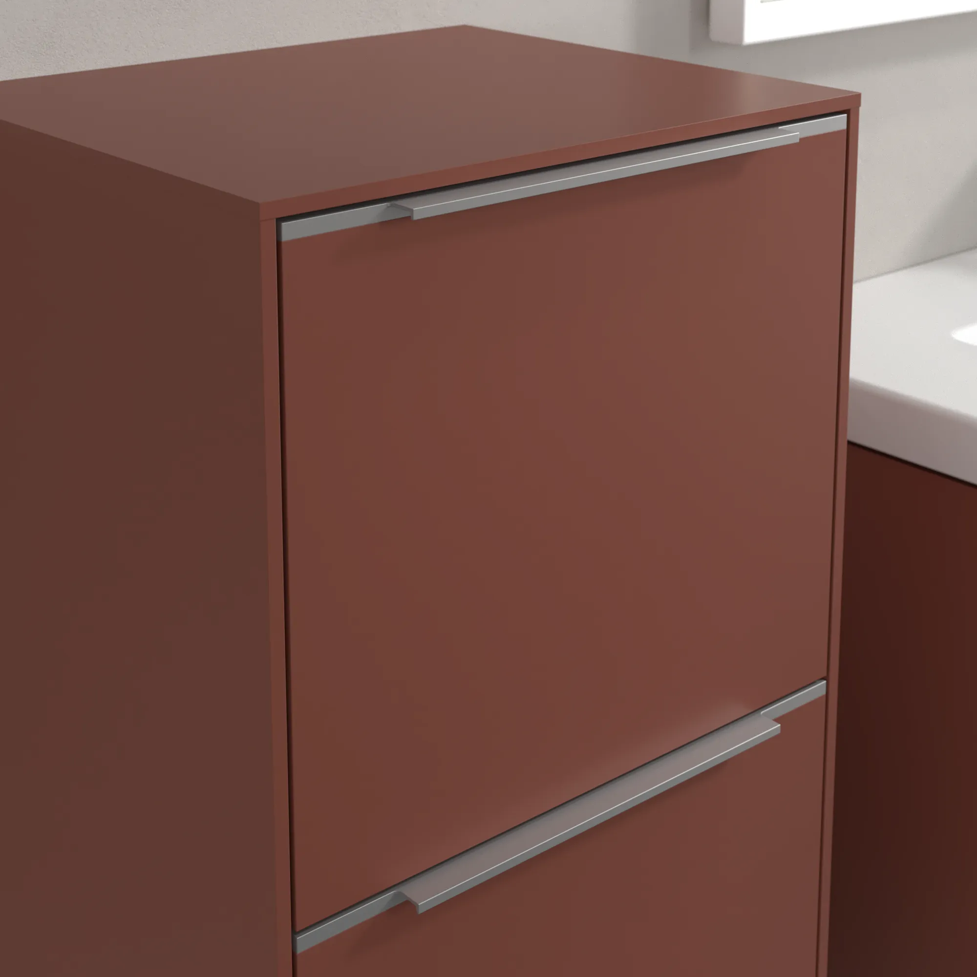 Villeroy & Boch Subway 3.0 Seitenschrank C59400, 400x860x362mm, Wine Red