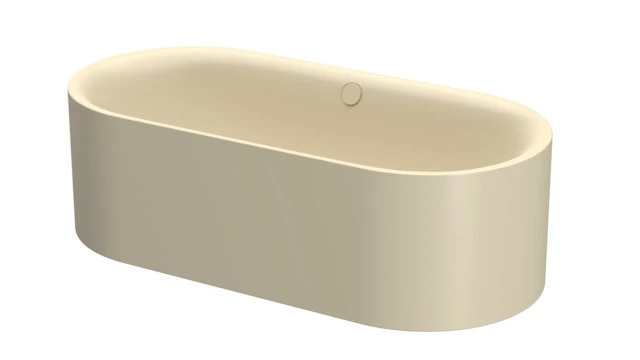 Bette oval Badewanne „BetteLux Oval Silhouette“ 190 × 90 cm in Cream