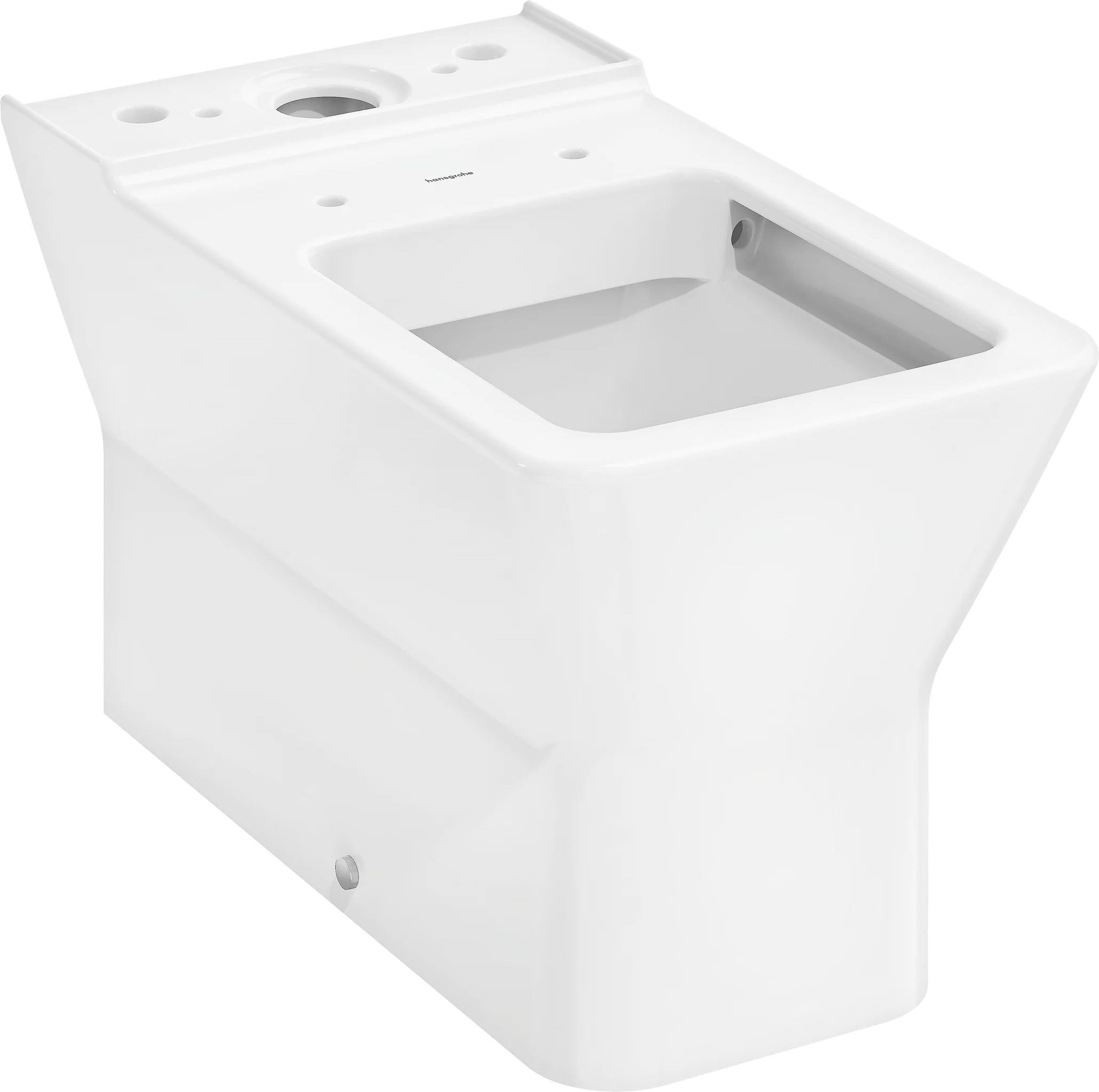 Hansgrohe EluPura Original Q Stand-WC, weiß, 640 x 360 mm, horizontaler/vertikaler Abgang, AquaChannel Flush, spülrandlos Hansgrohe EluPura Original Q Stand-WC, weiß, 640 x 360 mm, horizontaler/vertikaler Abgang, AquaChannel Flush, spülrandlos