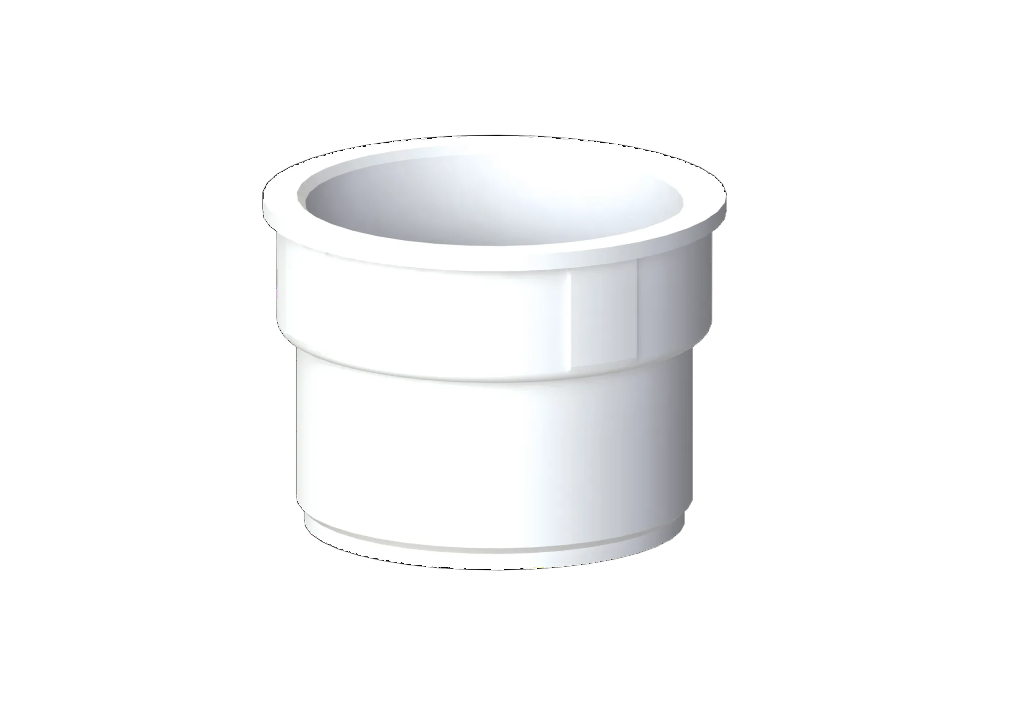 Reduzier- und Distanzring, 1 1/2″ x 1 1/2″ Reduzier- und Distanzring, 1 1/2″ x 1 1/2″