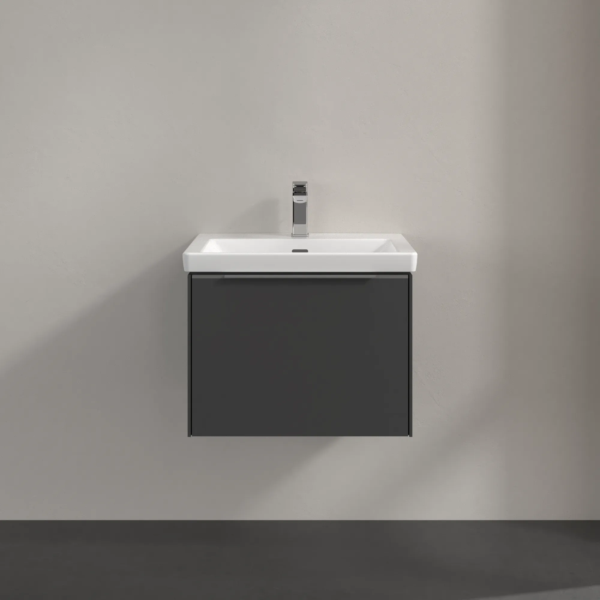 Villeroy & Boch Subway 3.0 Waschbeckenunterschrank C57700 572x429x478mm Graphite