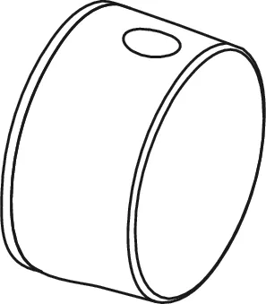 TECEone Bedienknopf Temperatur TECEone Bedienknopf Temperatur