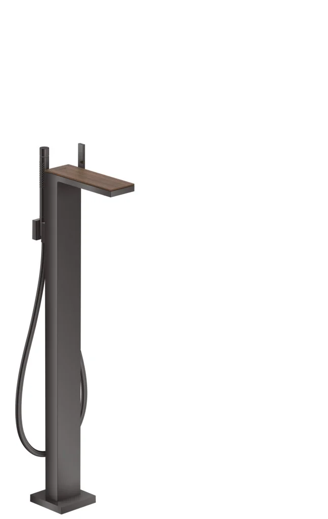 Hansgrohe AXOR MyEdition Platte 245 mm, Amerikanischer Nussbaum, abnehmbar