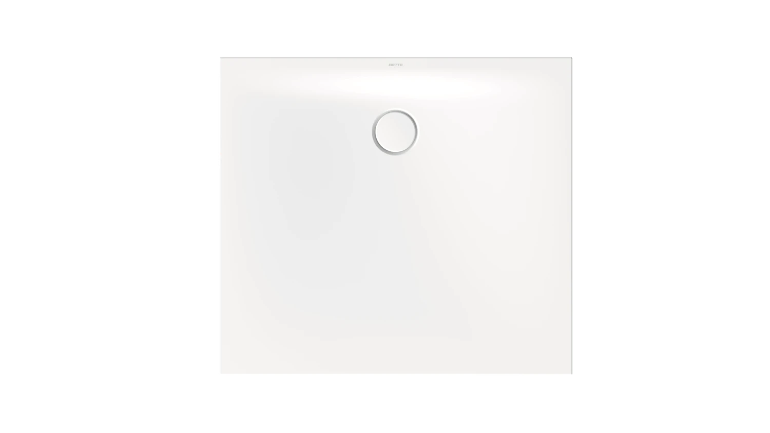 Bette rechteck Duschwanne „BetteFloor Side“ 1000 × 900 mm ohne Oberflächenbeschichtung, mit BetteGlasur Plus, ohne Wannenträger, in Star White