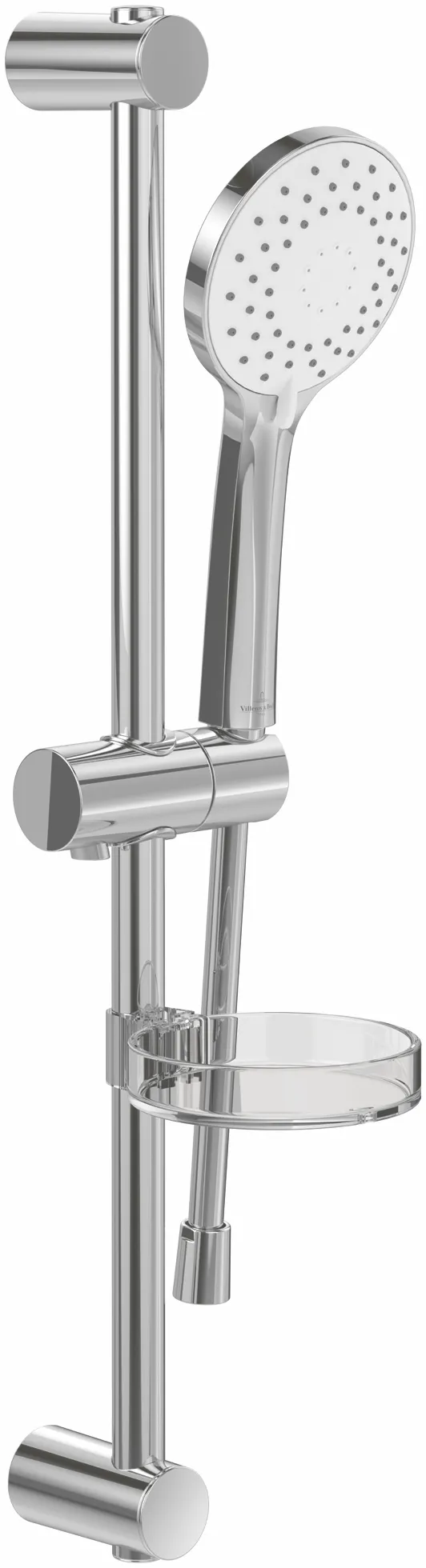 Gleitstangekombination TVS10900400061, Befestigung verdeckt 7,6 cm in Matt Black