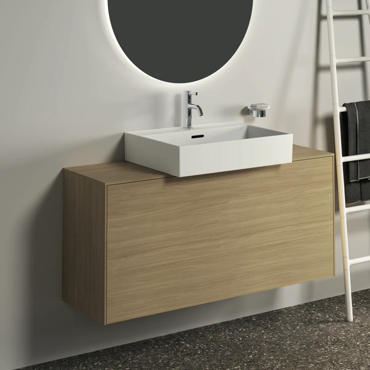 Seifenschale Conca, rund, Brushed Gold Seifenschale Conca, rund, Brushed Gold