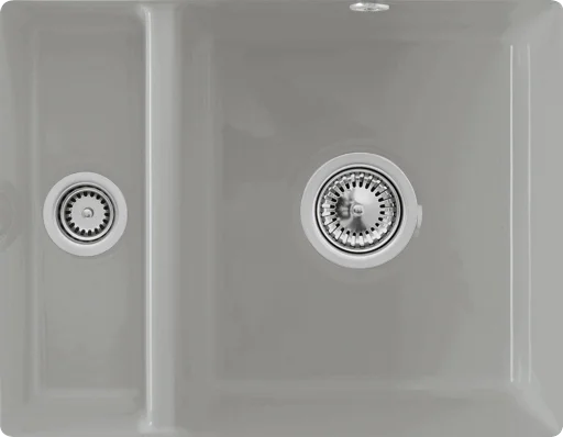 Villeroy & Boch Subway 60 XU Unterbauspüle, 545 x 440 mm, Keramik, Fossil CeramicPlus