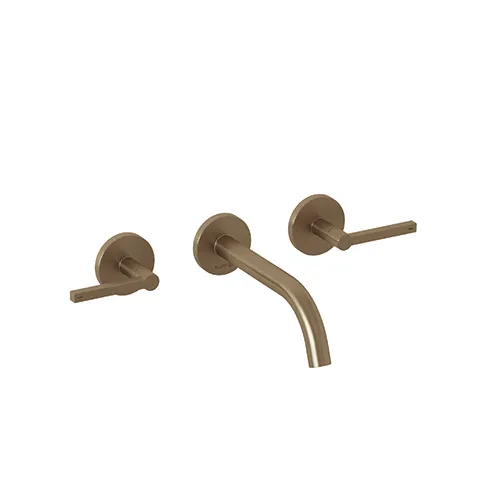 NOVA FONTE 3-Loch-Waschtisch PURISTIC UP-Wandmontage 180 mm chrom NOVA FONTE 3-Loch-Waschtisch PURISTIC UP-Wandmontage 180 mm chrom