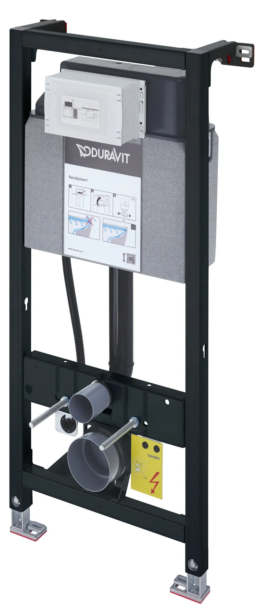 Duravit Vorwand-/Einbauelement für Toilette Installationselement Trockenbau für WC „DuraSystemInstallationselemente“ 114,8 × 50 cm in Duravit Vorwand-/Einbauelement für Toilette Installationselement Trockenbau für WC „DuraSystemInstallationselemente“ 114,8 × 50 cm in