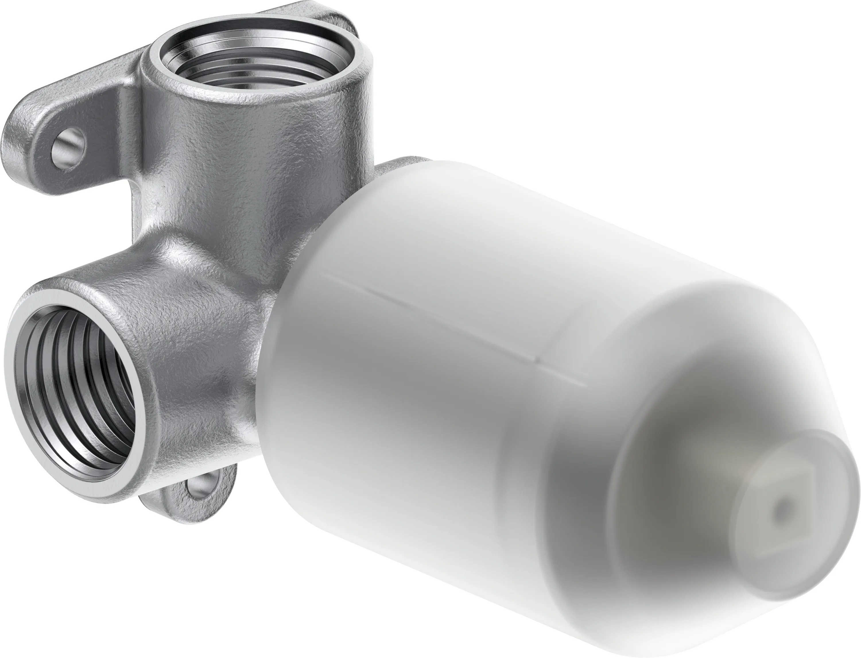 D-Code Einhebel-Brausemischer UP Set Keramikmischsystem, Chrom HG