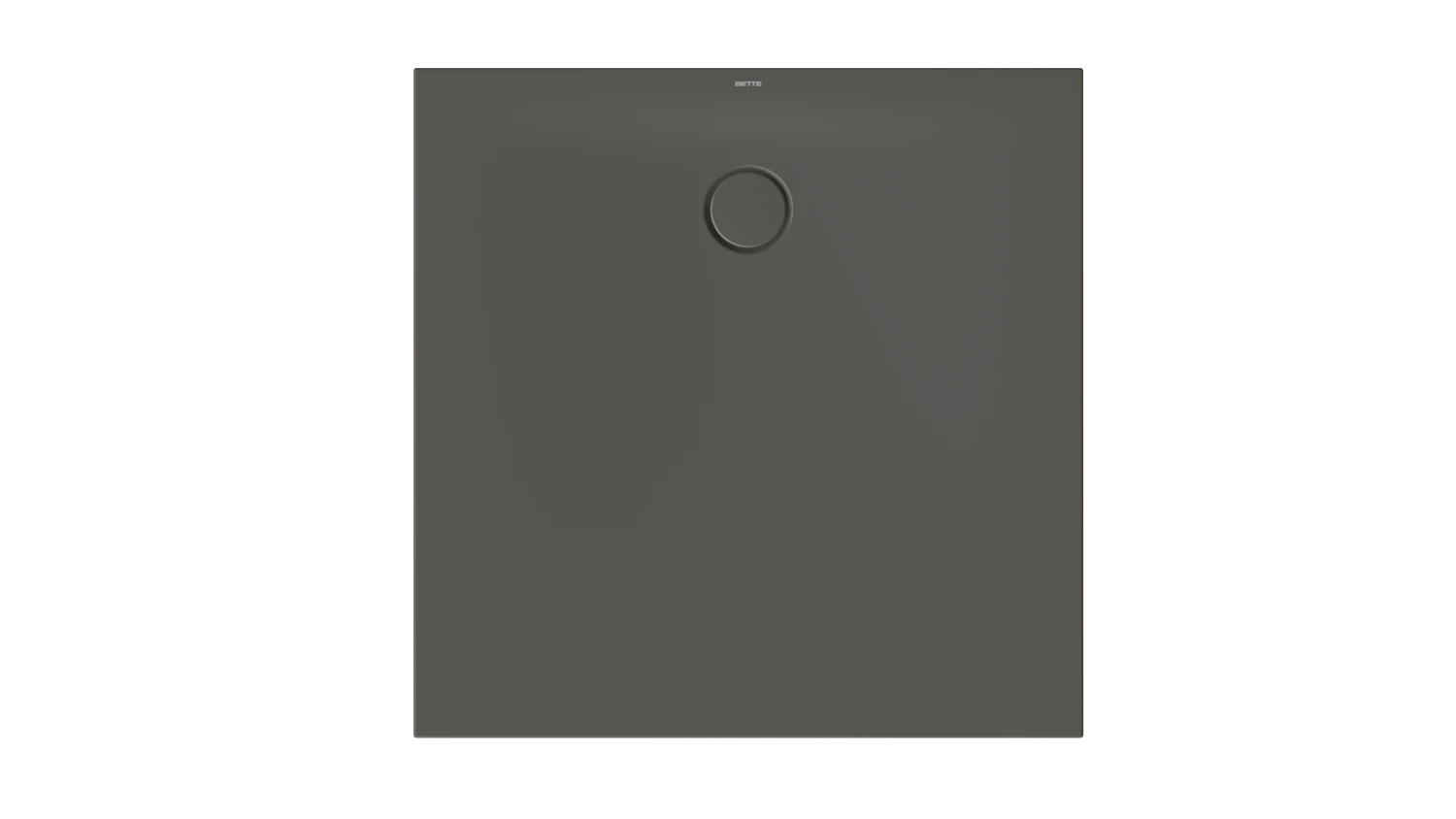 Bette quadrat Duschwanne „BetteFloor Side“ 1000 × 1000 mm mit BetteAntirutsch Pro, ohne Oberflächenveredelung, mit Minimum-Wannenträger, in Anthracite Bette quadrat Duschwanne „BetteFloor Side“ 1000 × 1000 mm mit BetteAntirutsch Pro, ohne Oberflächenveredelung, mit Minimum-Wannenträger, in Anthracite
