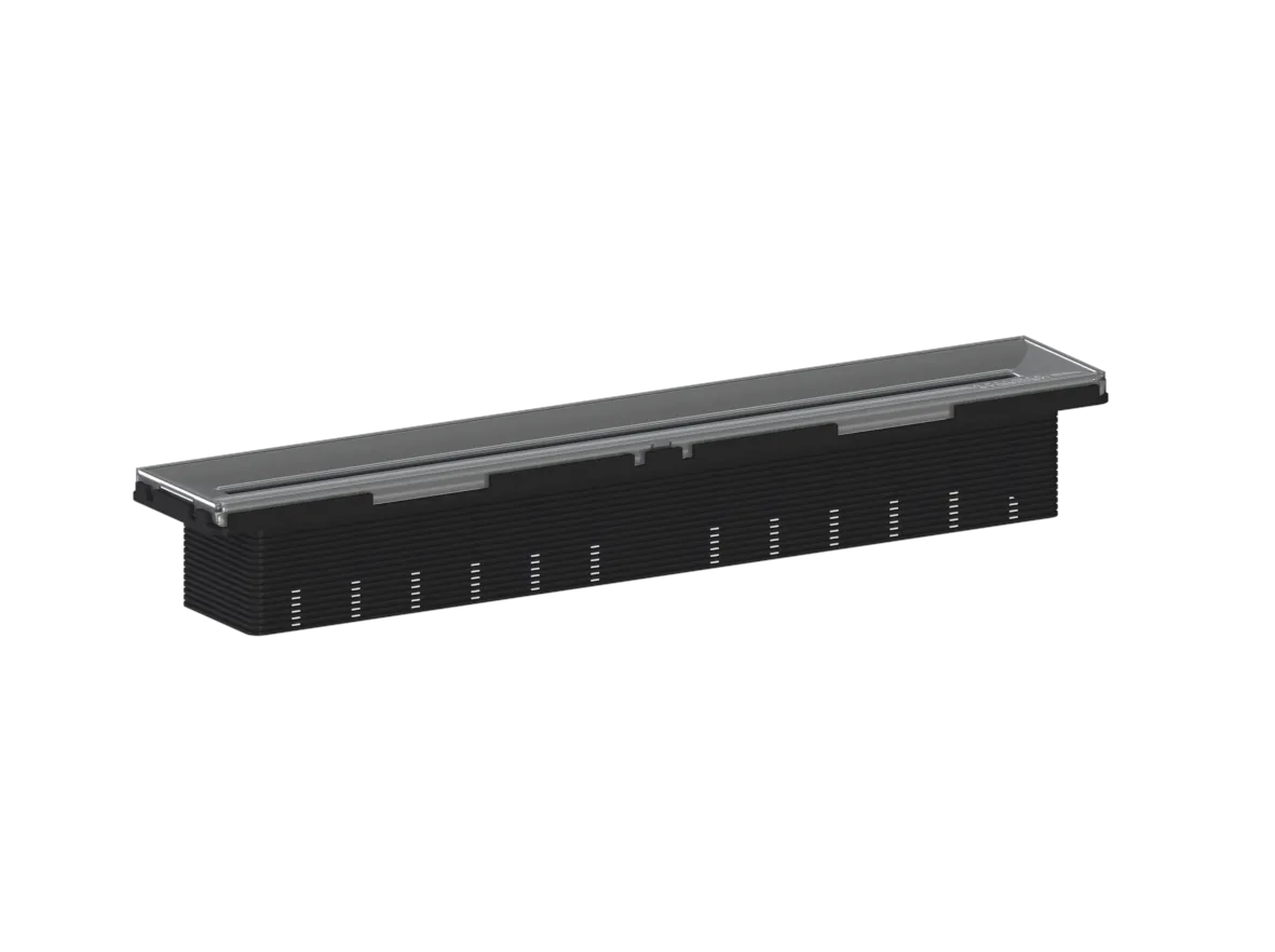 Duschrinne Zentrix, Edelstahl matt, 300 x 50 mm Duschrinne Zentrix, Edelstahl matt, 300 x 50 mm