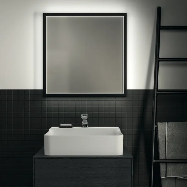Waschbecken „Conca“ 60 × 45 × 14,5 cm, Hahnlochposition mittig in Weiß Waschbecken „Conca“ 60 × 45 × 14,5 cm, Hahnlochposition mittig in Weiß