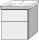 Sanipa Waschtischunterschrank „3way“ 507 × 588 × 432 mm in Anthrazit (matt), mit Hahnlochbohrung, Becken mittig Sanipa Waschtischunterschrank „3way“ 507 × 588 × 432 mm in Anthrazit (matt), mit Hahnlochbohrung, Becken mittig