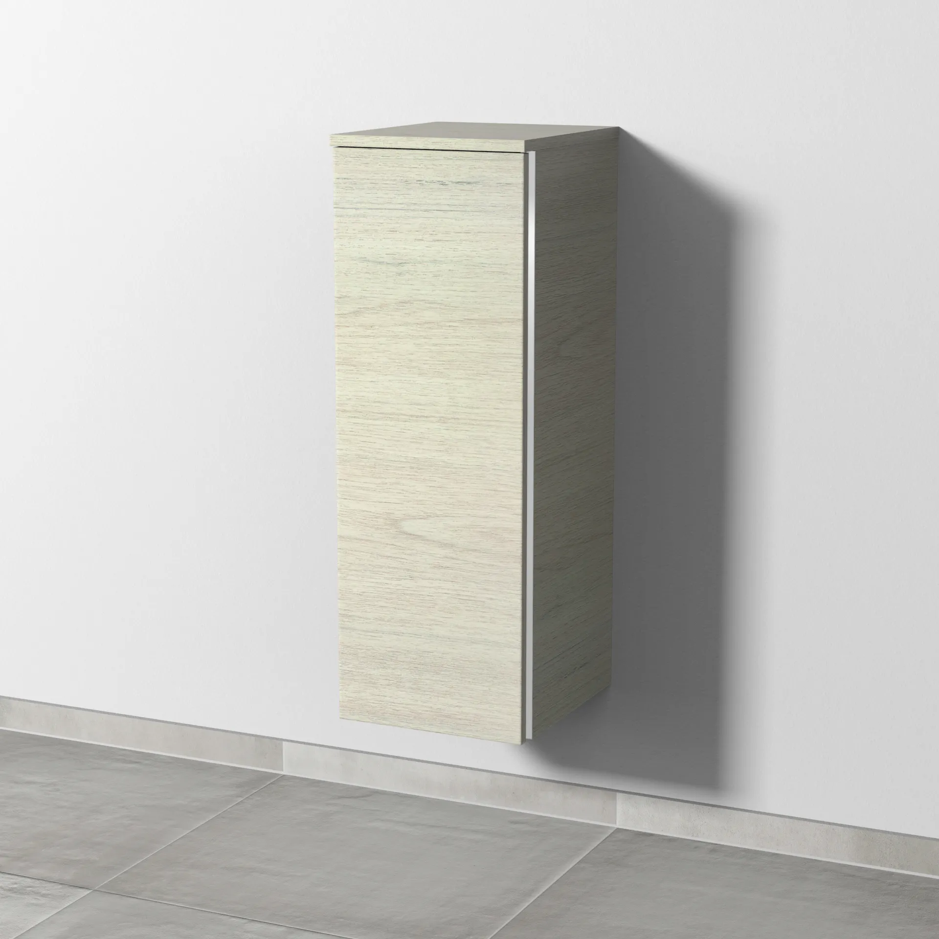 Sanipa Mittelschrank „3way“ 300 × 850 × 345 mm Anschlag links, in White Oak, Anschlag links