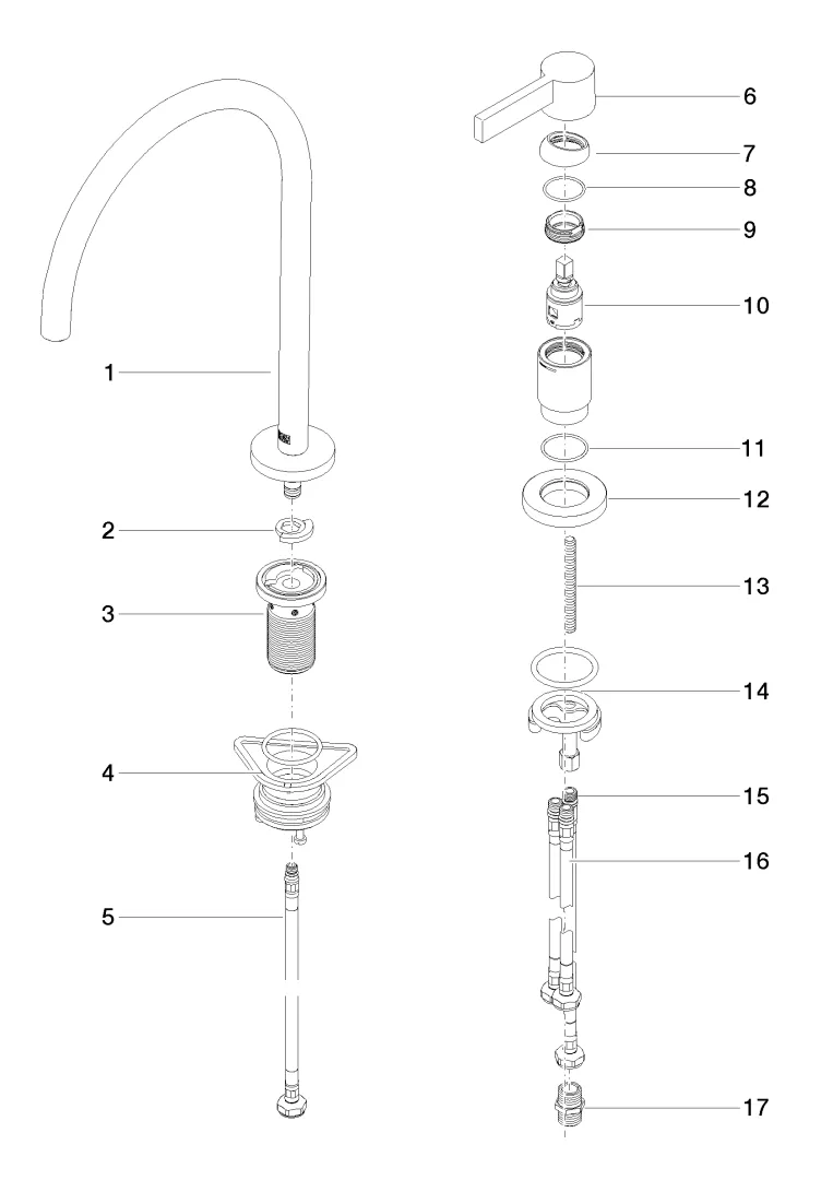 Dornbracht Tara Ultra Zweilochbatterie mit Einzelrosetten Bronze gebürstet Dornbracht Tara Ultra Zweilochbatterie mit Einzelrosetten Bronze gebürstet