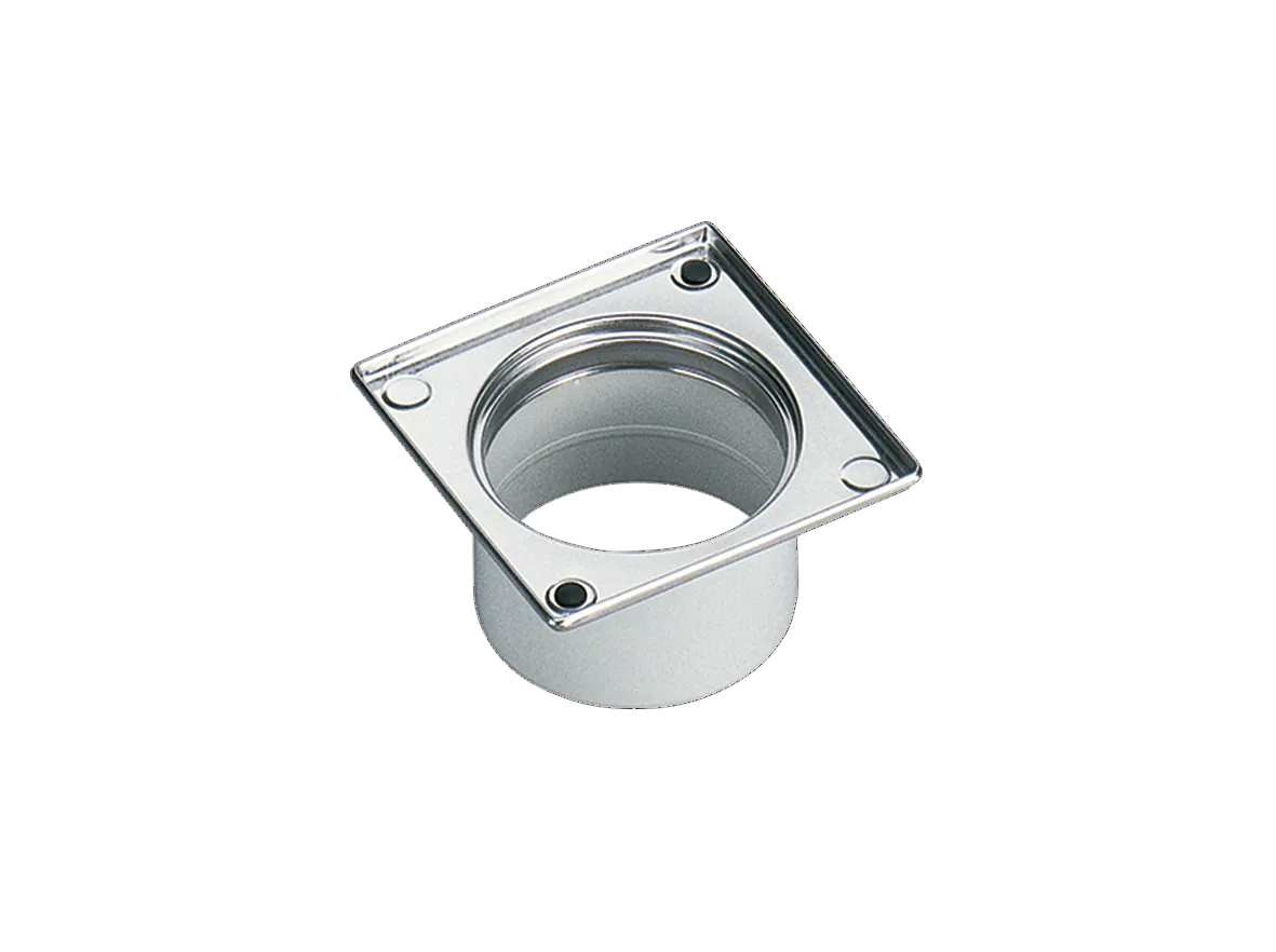 Aufsatzrahmen V, S10/120, V4A, 120 x 120 mm
