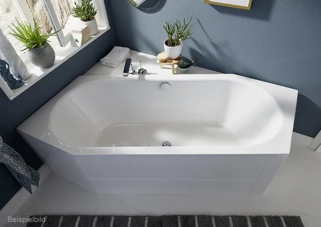 Mauersberger Acryl-Badewanne ovata asym links 2050x800x475 Mauersberger Acryl-Badewanne ovata asym links 2050x800x475