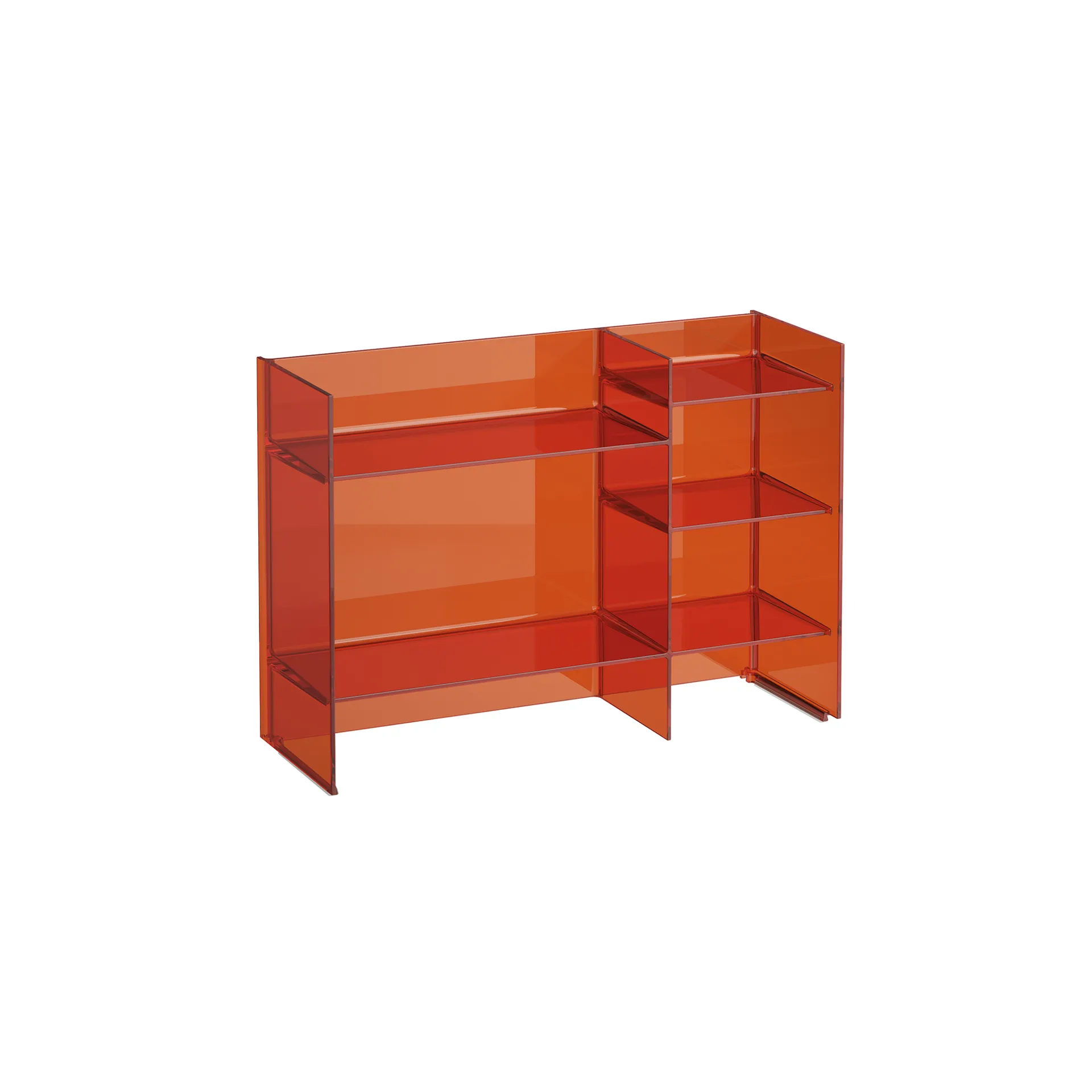 Laufen Regal „Kartell“ 260 × 530 × 750 mm in Mandarine