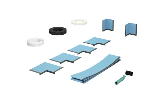 Bette Dichtsystem Pro für Duschwannen, bodenebene Montage 200 × 15 cm Bette Dichtsystem Pro für Duschwannen, bodenebene Montage 200 × 15 cm